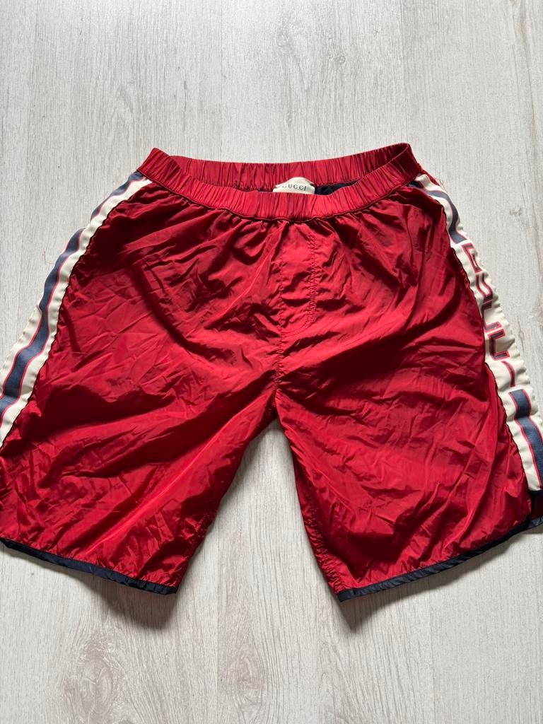 Gucci zwembroek rood, Ophalen of Verzenden, Zo goed als nieuw, Jongen, Sport- of Zwemkleding