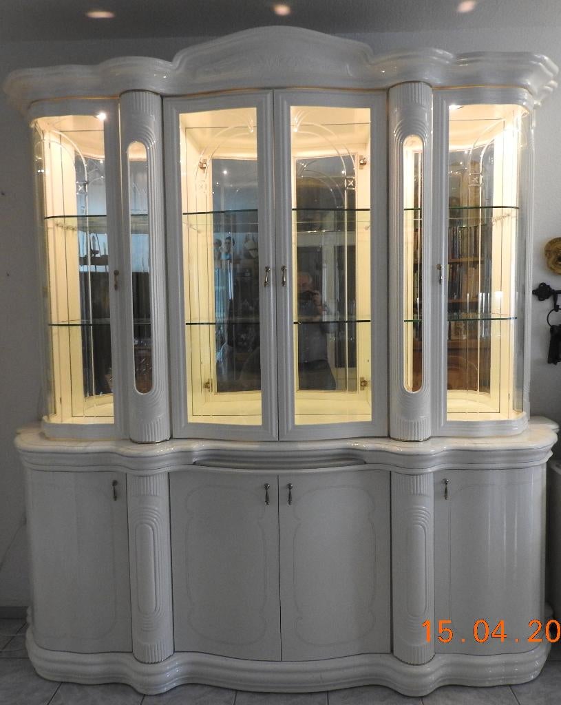 Vitrine kast, Antiek en Kunst, Ophalen