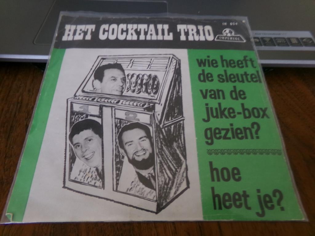 Het Cocktail Trio–Wie Heeft De Sleutel Van DeJuke-Box Gezien, Ophalen of Verzenden, Gebruikt, Nederlandstalig