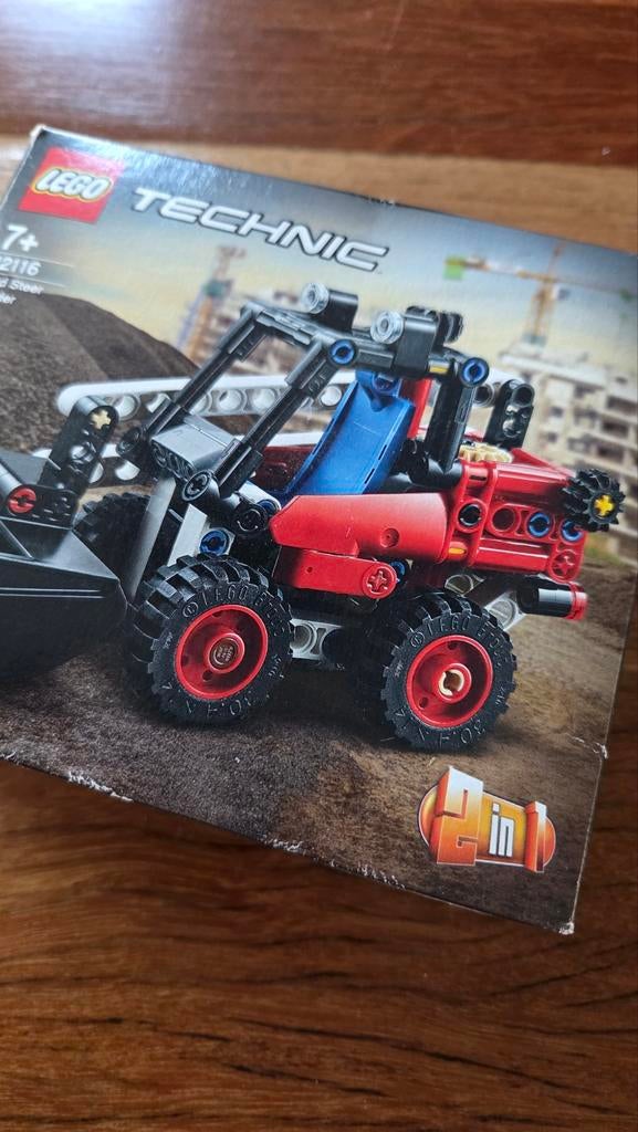 LEGO Technic Skid Steer Loader (42116), Ophalen of Verzenden, Gebruikt, Complete set, Lego