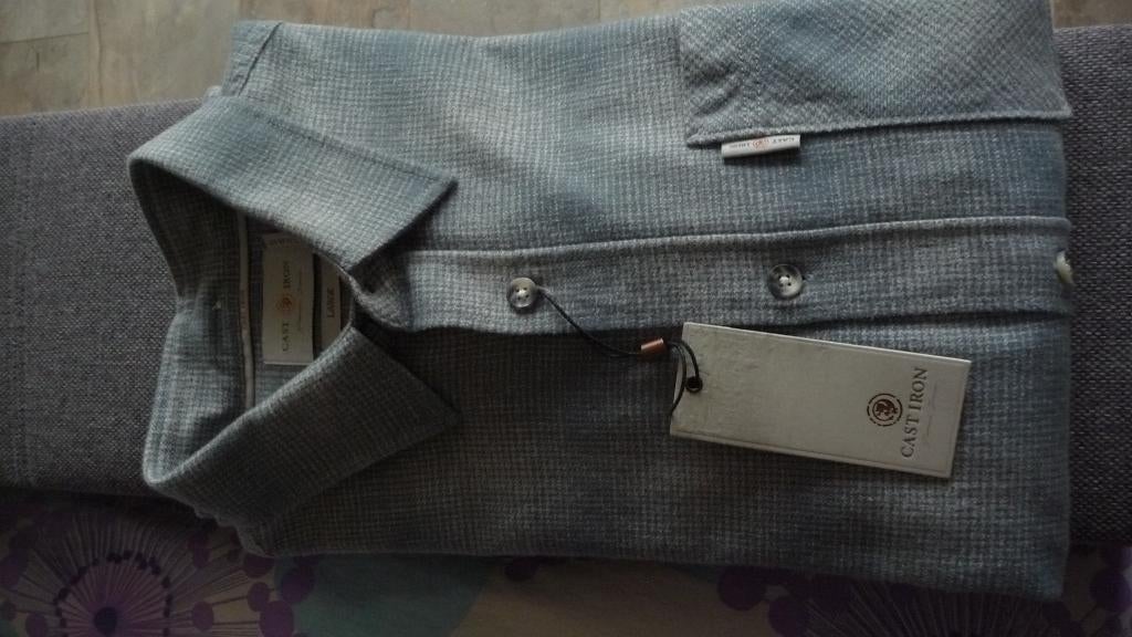 Overhemd/Overblouse Cast Iron – L, Nieuw, Ophalen of Verzenden, Halswijdte 41/42 (L), Cast Iron