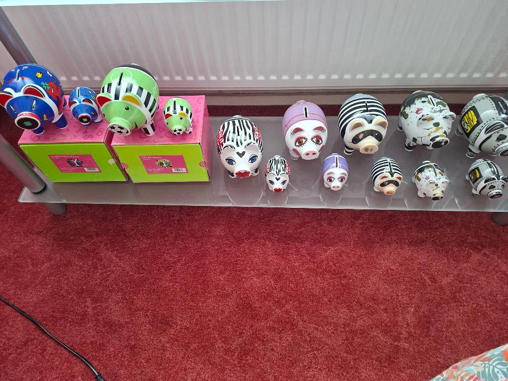 Ritzenhoff  spaarvarkens, Verzamelen, Ophalen of Verzenden, Zo goed als nieuw, Steen, Aardewerk of Keramiek, Dier