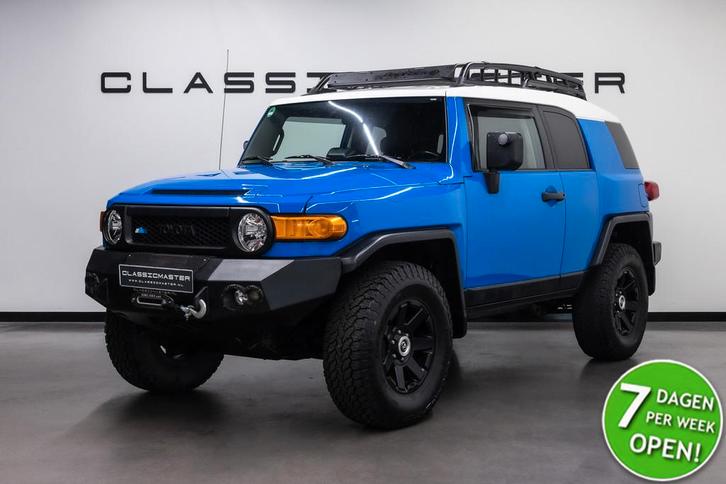 Toyota FJ Cruiser GRIJS KENTEKEN Fiscale waarde € 5.000,-, Auto's, Toyota, Bedrijf, Te koop, Overige modellen, Airbags, Airconditioning