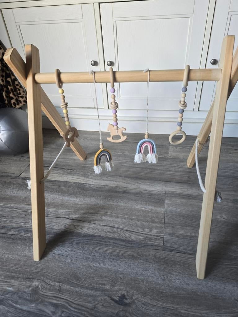 Houten Babygym - Zo goed als nieuw, Ophalen of Verzenden