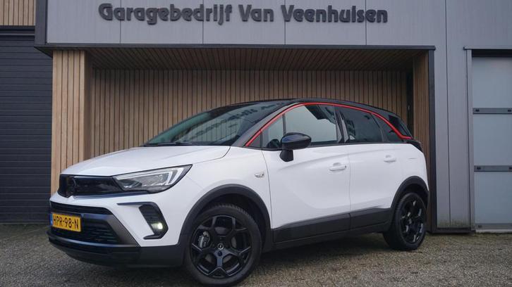 Opel Crossland 1.2 110pk Turbo GS-Line *Black Optik* Sportst, Auto's, Opel, Te koop, Crossland X, ABS, Achteruitrijcamera, Airbags