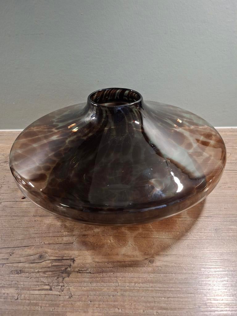 Riviera Maison panthervaas., Huis en Inrichting, Ophalen of Verzenden, Zo goed als nieuw, Rond, Glas