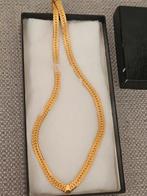 Vintage Napier ketting  gouden schakelketting, Ophalen of Verzenden, Goud, Overige materialen