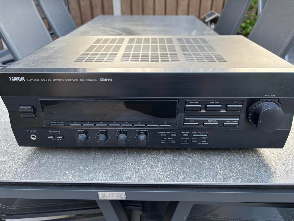 Yamaha RX-396-RDS receiver hifi versterker, goede staat, Gebruikt, Yamaha, Ophalen of Verzenden, 120 watt of meer