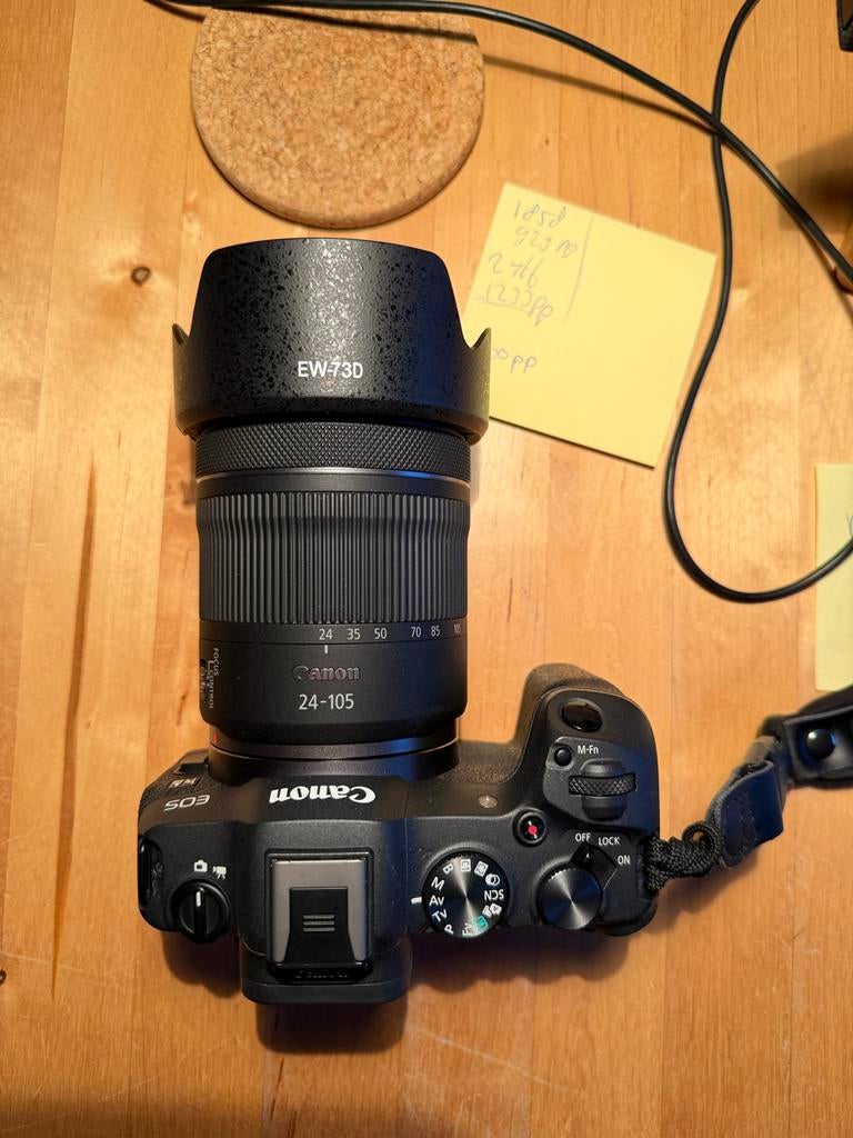 Canon RF 24-105 F4-7.1 IS STM Lens, Ophalen of Verzenden, Zo goed als nieuw, Standaardlens, Zoom