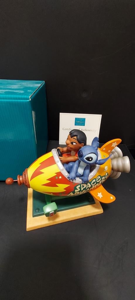 WDCC Walt Disney Classic Collection Lilo en Stitch beeld LE, Ophalen, Overige figuren, Zo goed als nieuw, Beeldje of Figuurtje