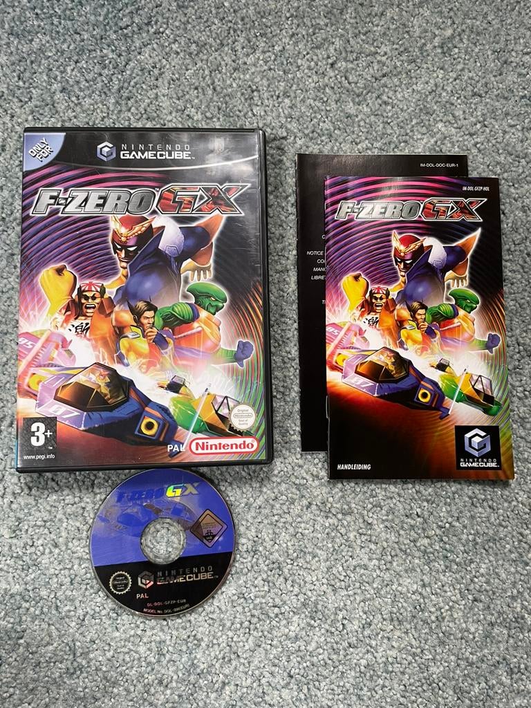 F-Zero GX met garantie, Spelcomputers en Games, Games | Nintendo GameCube, Nintendo, 1 speler, _, Ophalen of Verzenden