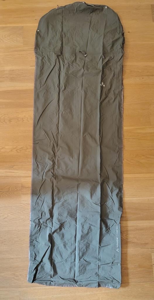 Vaude Camp Bivy 1P bivakzak mos groen, Ophalen of Verzenden, Zo goed als nieuw