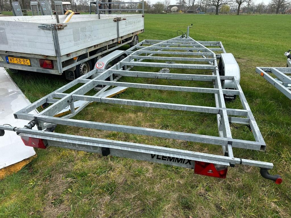 Tiny house trailer tandemasser !!!, Ophalen of Verzenden, Zo goed als nieuw