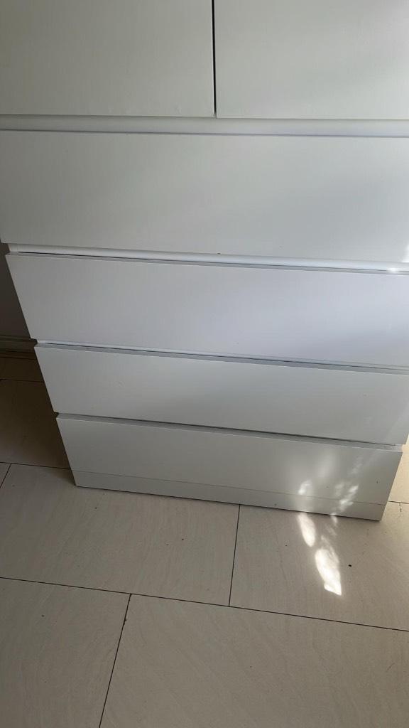 Malm kast ikea, Ophalen, Gebruikt, 5 laden of meer, 50 tot 100 cm