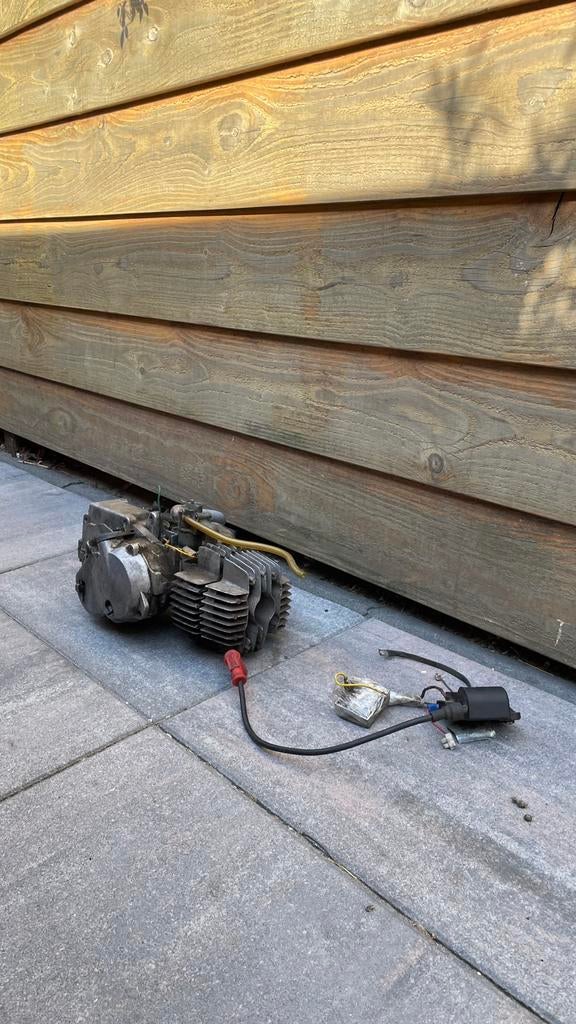 Puch blok aanloop, Ophalen of Verzenden, Zo goed als nieuw