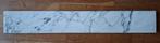 planchet, bianco carrara marmer, 80x12x2 cm, igs, Ophalen, Gebruikt, Wit