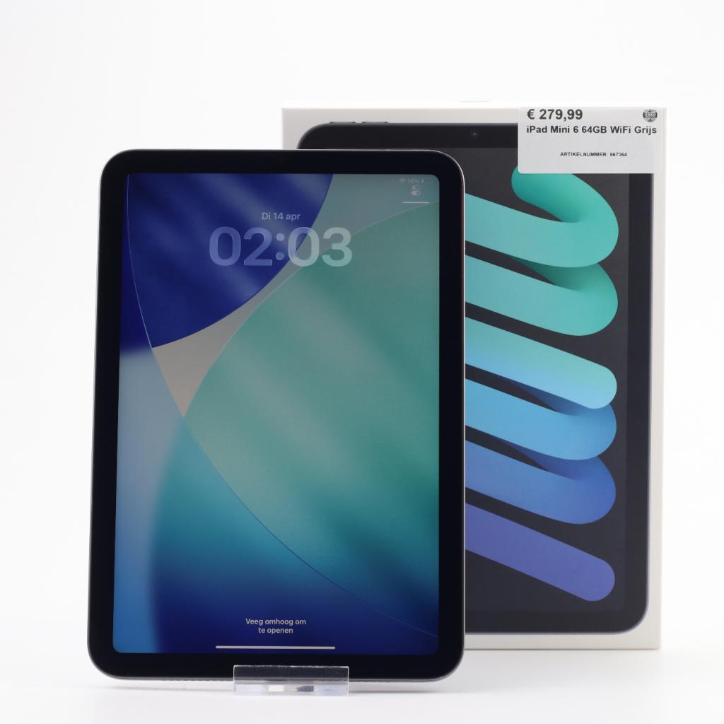 iPad Mini 6 64GB WiFi Grijs