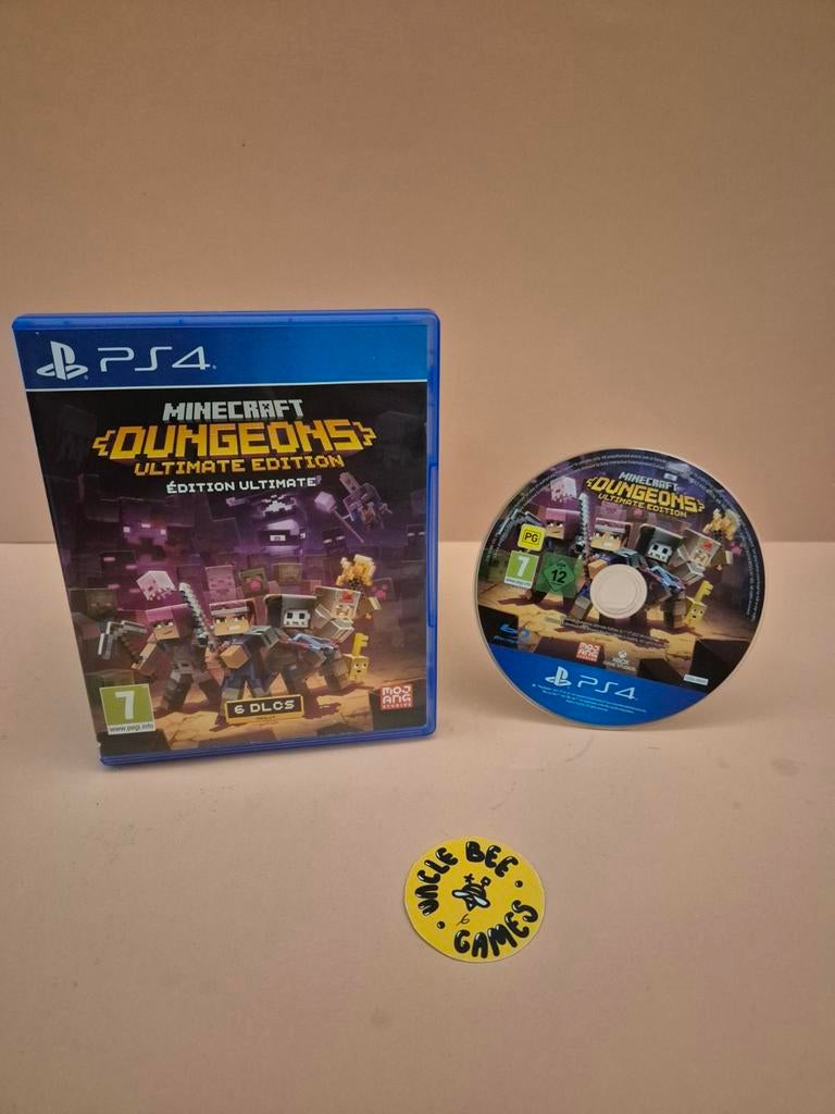 Minecraft Dungeons Ultimate Edition, Avontuur en Actie, S, Verzenden, Zo goed als nieuw