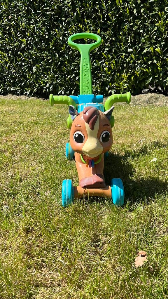 Leuke kinder duw paardje, Ophalen of Verzenden, Zo goed als nieuw, Overige typen