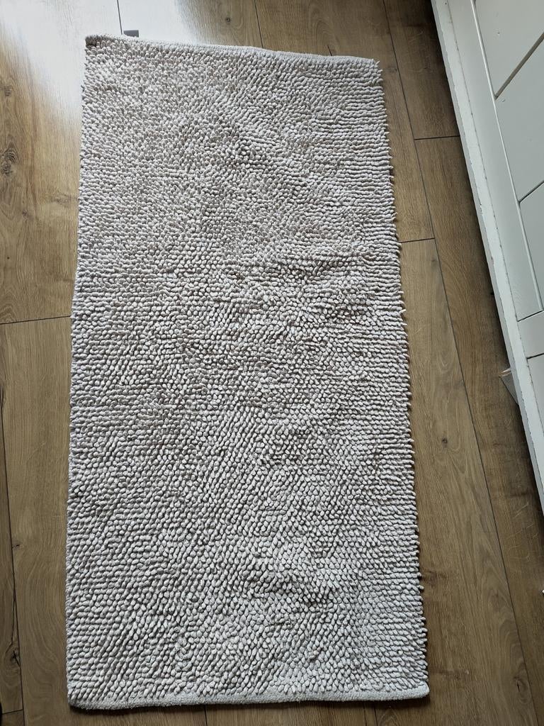 Badmat hema, Beige, Zo goed als nieuw, Rechthoekig, 50 tot 100 cm
