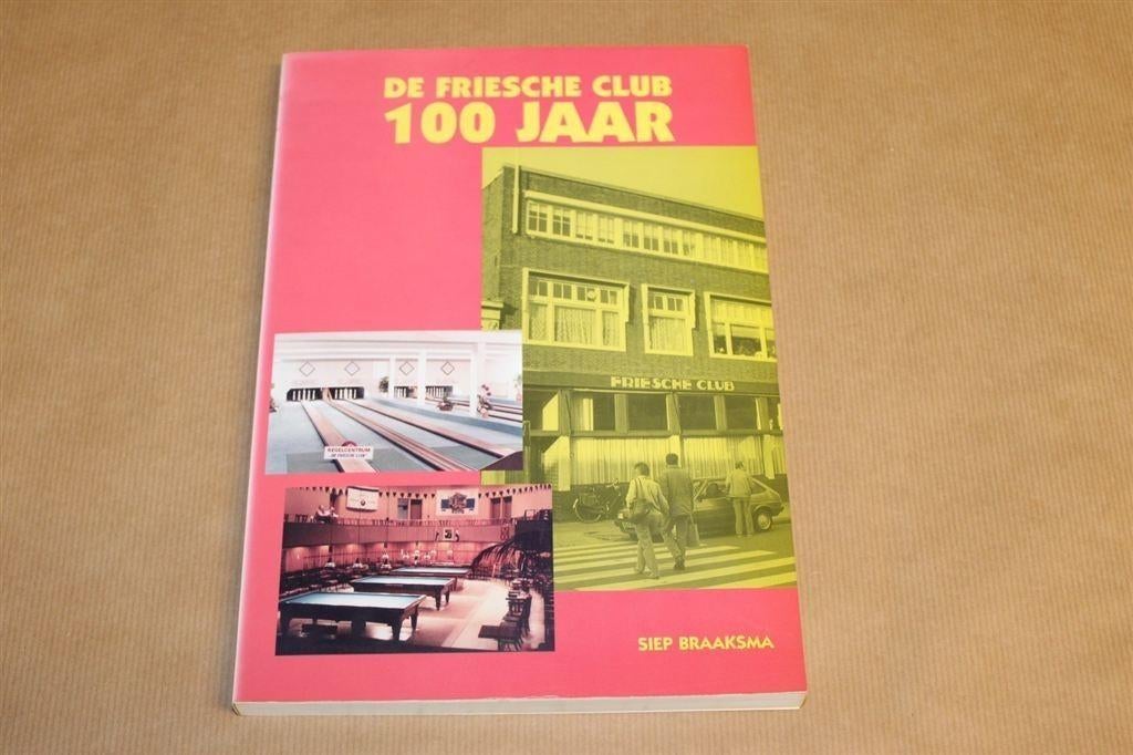 Gedenkboek - De Friesche Biljartclub 100 jaar, Boeken, Ophalen of Verzenden, Zo goed als nieuw