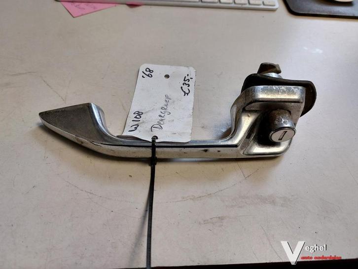 MB W108 deurgreep chroom '68, Auto-onderdelen, Carrosserie en Plaatwerk, Deur, Gebruikt, Ophalen of Verzenden