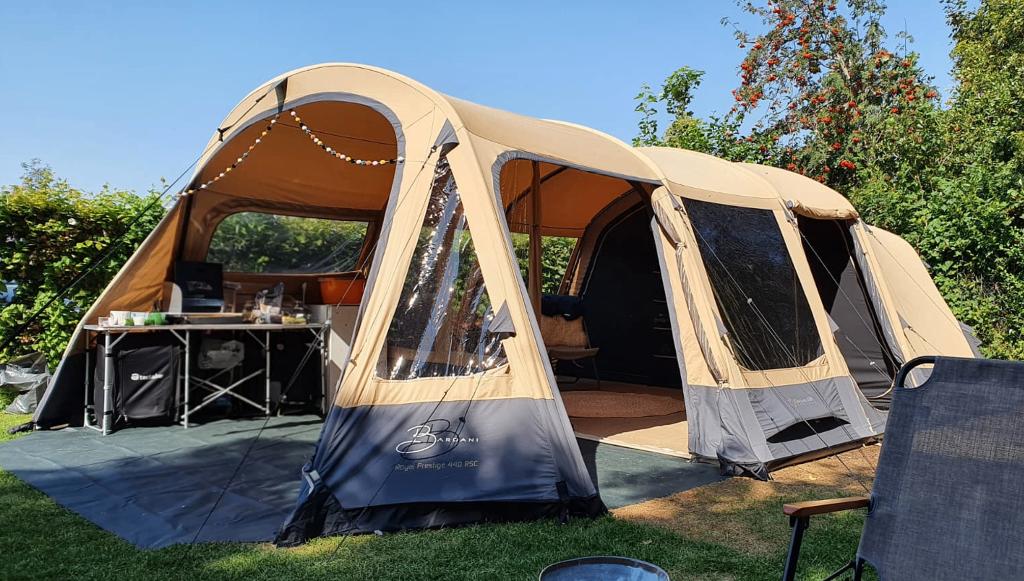 Bardani Royal Prestige 440 rsc tunneltent, Caravans en Kamperen, Ophalen, Zo goed als nieuw, Tot en met 5