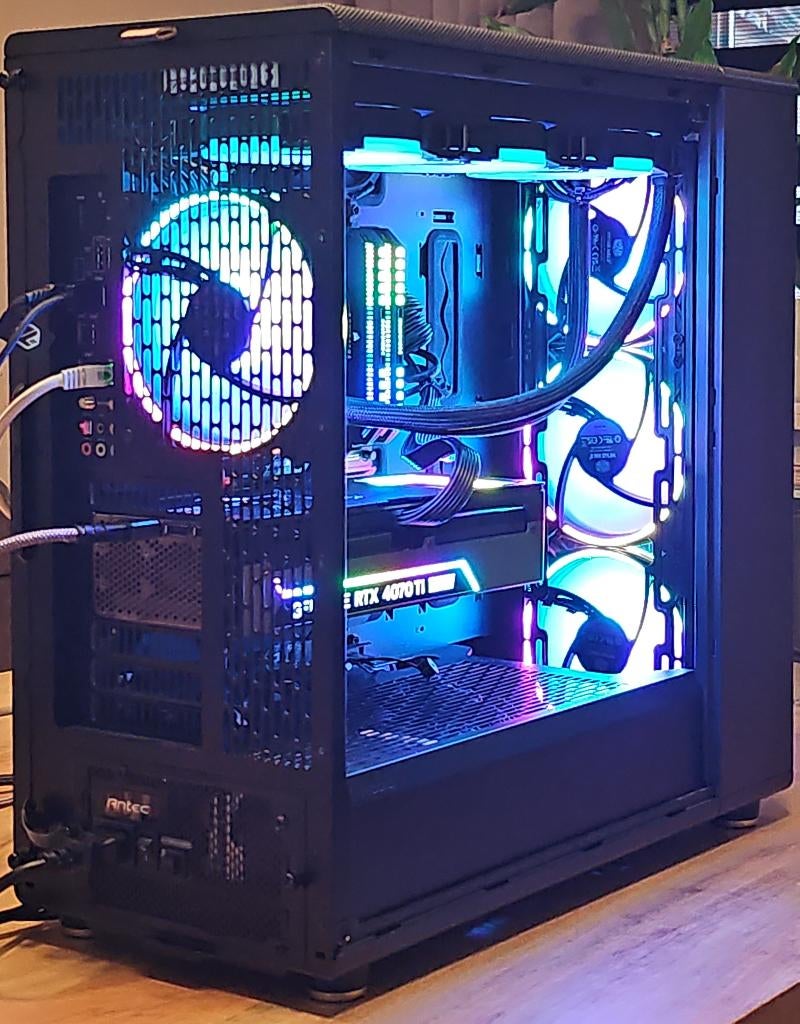 MULTIMEDIA & GAME PC i9 13900K/2TBM.2/32GBDDR5/RTX4070TI 16G, 32 GB, Ophalen of Verzenden, Zo goed als nieuw, 2 TB