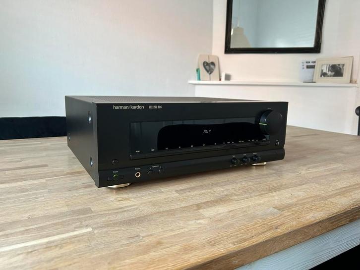 Gereviseerd - Harman Kardon receiver versterker, Audio, Tv en Foto, Versterkers en Receivers, Refurbished, 120 watt of meer, Overige merken