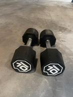 Rubber Dumbbell Paar 10kg - Escape Fitness, Ophalen of Verzenden, Nieuw, Armen, Dumbbell