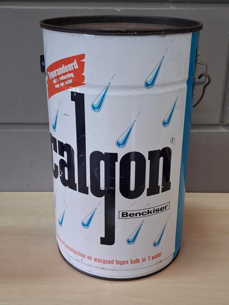 Calgonit wasmiddel blik / Heerhugowaard, Ophalen of Verzenden, Zo goed als nieuw