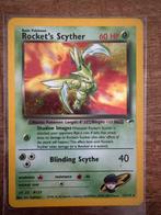 Pokémon Rocket's Scyther kaart, Hobby en Vrije tijd, Verzamelkaartspellen | Pokémon, Ophalen of Verzenden, Gebruikt, Losse kaart