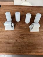 2x Model 6064 Wandlampen door Wilhelm Wagenfeld voor Lindner, Ophalen of Verzenden, Gebruikt, Glas