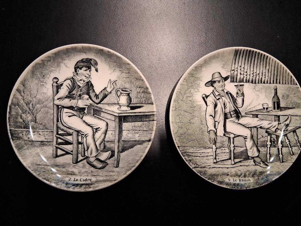 Antieke Royal Sphinx onderzetters petit fours setje *eureka*, Ophalen of Verzenden