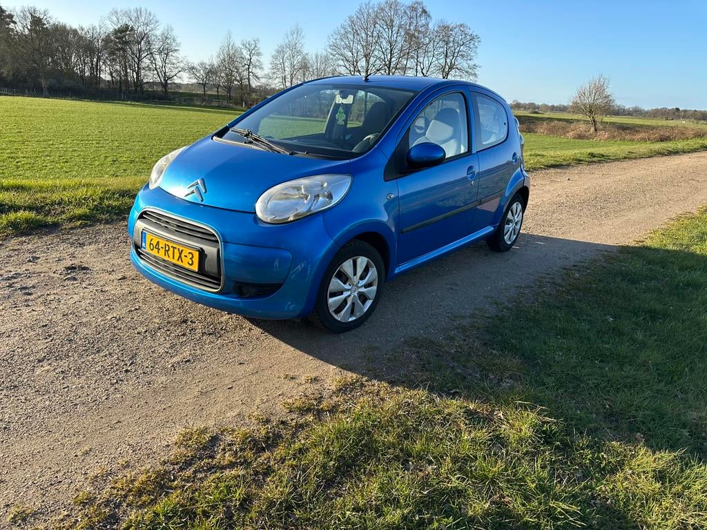 Citroën C1 1.0i 68PK 5D 2011 Blauw, Voorwielaandrijving, C1, 68 pk, Origineel Nederlands
