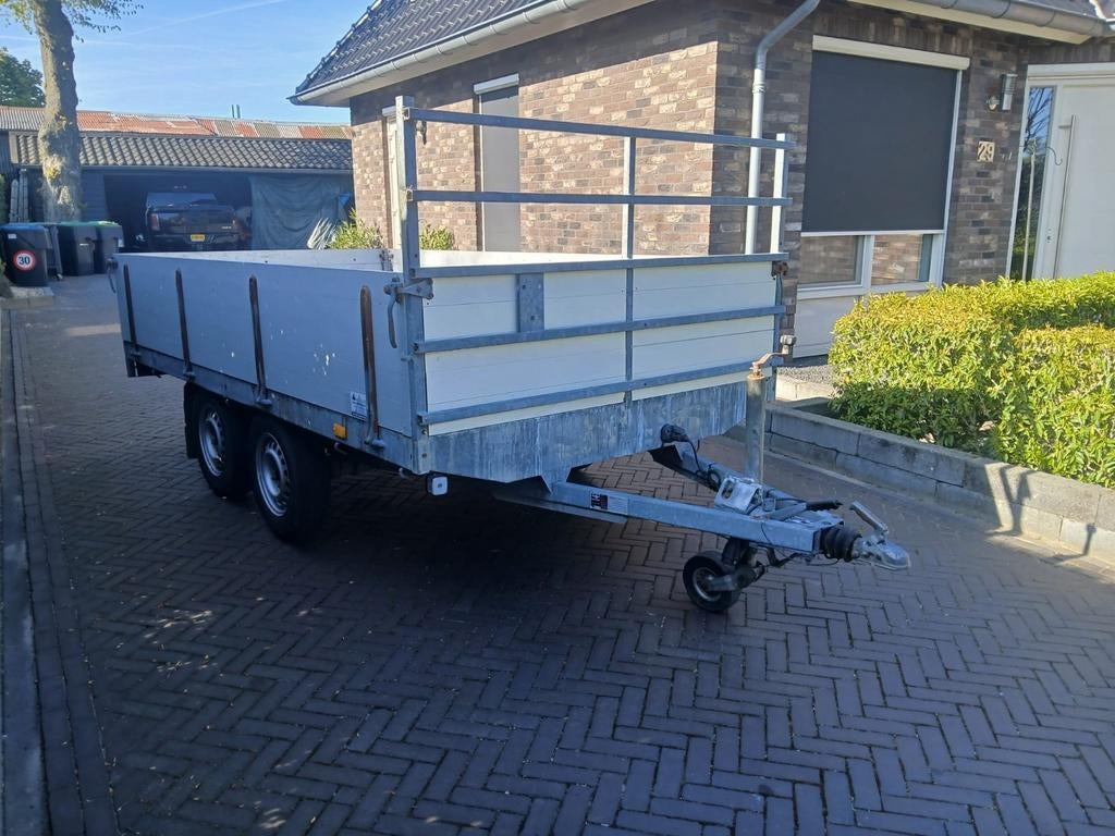NETTE  PLATEAU AANHANGER, HAPERT, Auto diversen, Aanhangers en Bagagewagens, Ophalen