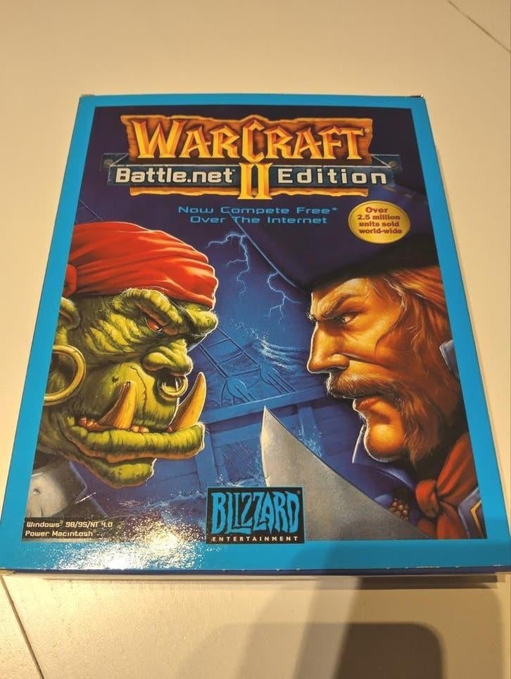 WarCraft 2 BNE in mooie Big Box! (collector's item!), Spelcomputers en Games, Games | Pc, 1 speler, Ophalen of Verzenden, Zo goed als nieuw
