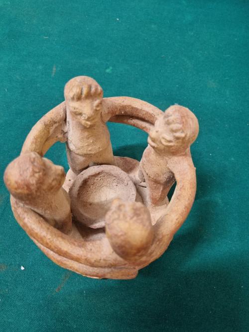 azeekse maya pre columbiaans dansers cirkel, Verzamelen, Ophalen of Verzenden