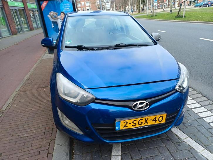 Hyundai i20 1.2I 5-DRS 2013 Blauw, Auto's, Hyundai, Particulier, i20, Benzine, A, Hatchback, Handgeschakeld, Origineel Nederlands