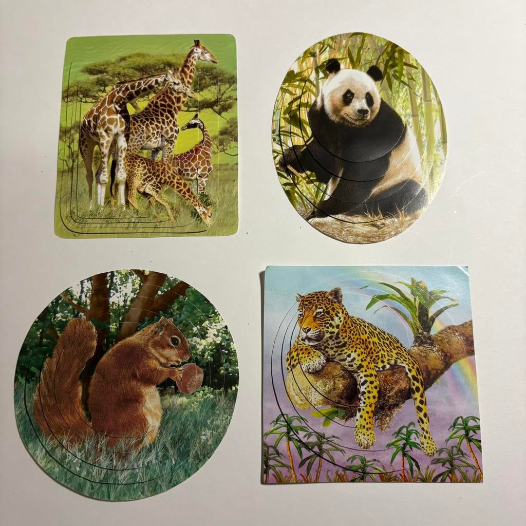 3d plaatjes dieren 2 nu 0,75, Ophalen of Verzenden, Nieuw, Overige thema's, Knipvel