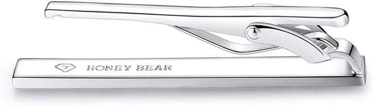 HONEY BEAR Heren Initial Alfabet Letter H Stropdas Clip Bar, Kleding | Heren, Stropdassen, Nieuw, Ophalen of Verzenden