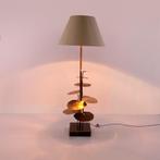 Maison Jansen France Floor Lamp from the 1970s, France Style, 100 tot 150 cm, Glas, Ophalen of Verzenden