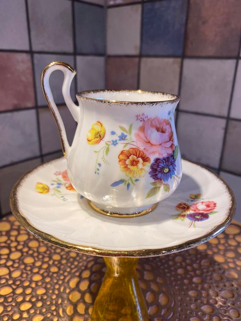 Royal Priory Dale,Bone China,Engl. kop en schotel, Ophalen of Verzenden