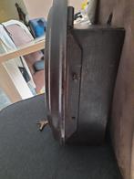 Eiken wandklok vintage, Ophalen, Gebruikt, Analoog, Wandklok