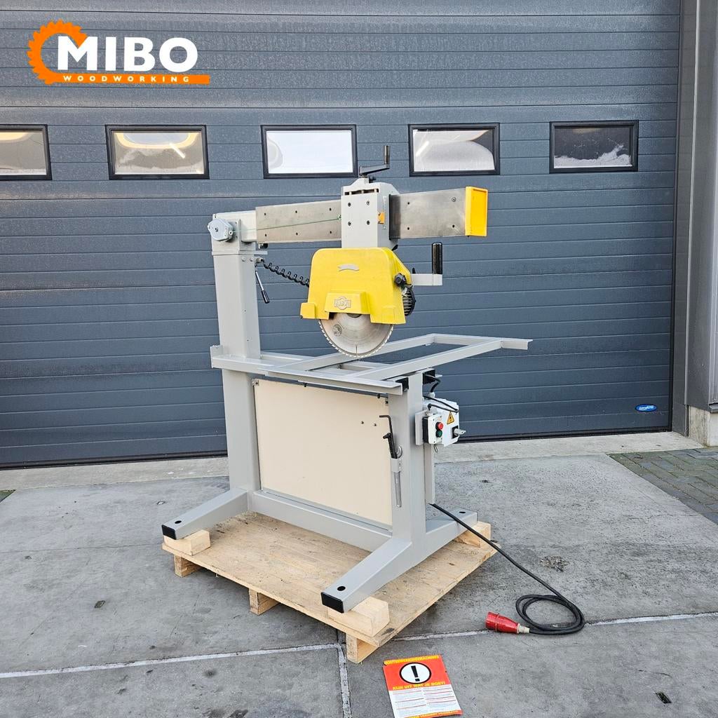 Afkortzaag Harwi 625 radiaalzaag Afkortzaag 150mm **, 70 mm of meer, Ophalen of Verzenden, Zo goed als nieuw, Afkortzaag