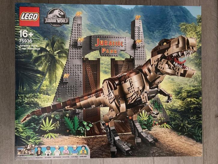 LEGO Jurassic World 75936 Jurassic Park T rex Rampage NIEUW, Kinderen en Baby's, Speelgoed | Duplo en Lego, Nieuw, Lego, Complete set