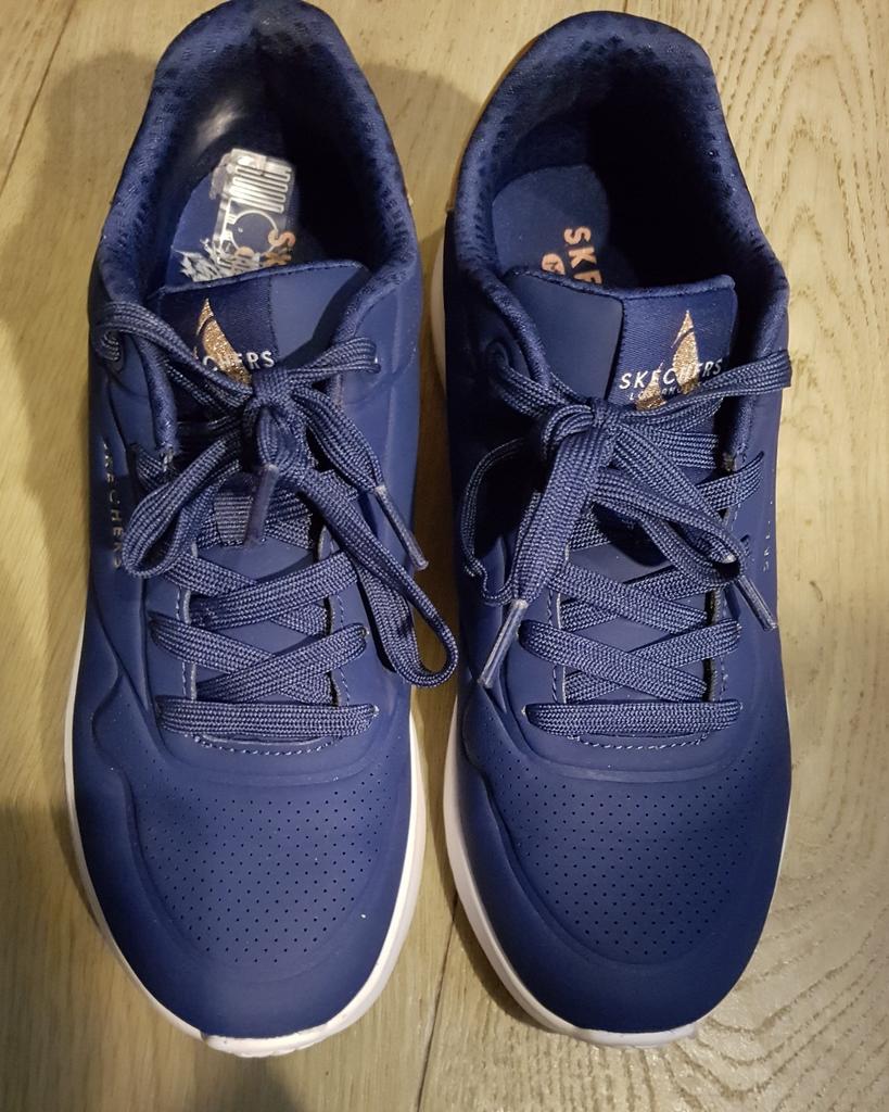 Schoenen Skechers Memory foam 38 maat, Blauw, Ophalen of Verzenden, Sneakers of Gympen, Zo goed als nieuw