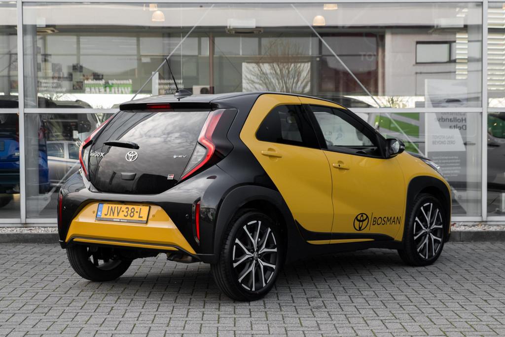Toyota Aygo X Hybrid 115 GR Sport, Auto's, Toyota, Stof, Gebruikt, Euro 6, Overige kleuren