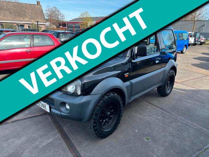 Suzuki Jimny 1.3 JLX, Auto's, Suzuki, Bedrijf, Te koop, Jimny, 4x4, ABS, Airbags, Airconditioning, Centrale vergrendeling, Dakrails