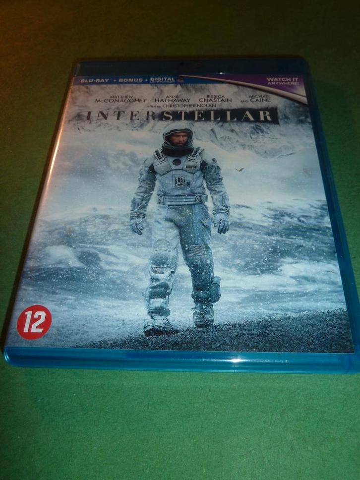 Interstellar Christopher Nolan Dubbel- blu-ray, Cd's en Dvd's, Blu-ray, Zo goed als nieuw, Science Fiction en Fantasy, Verzenden